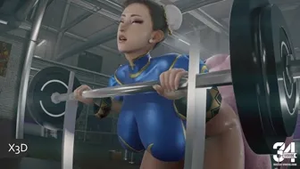 Chun-Li Gym Session [Bleached] thumbnail