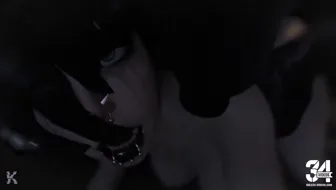 Goth girl gets raped by werewolf thumbnail