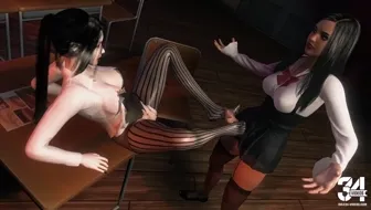 A Special Lesson (Futanari x Female) Trailer miniature