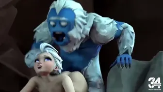 Elsa with Yeti [DuckTape] thumbnail