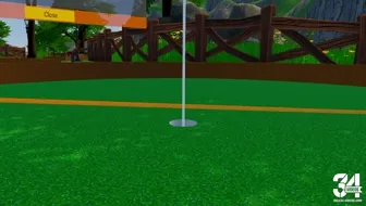 Playing Golf