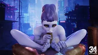 Widowmaker Flowjob miniatura