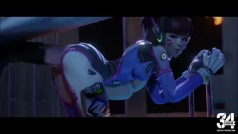 [REZE7 HMV] D.VA FUCKS HORSES PMV miniatura