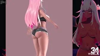 YFU Baby Shows off Nude 3D Model thumbnail