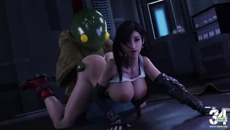 Tifa welcoming alien (beastlyjoe) küçük resim