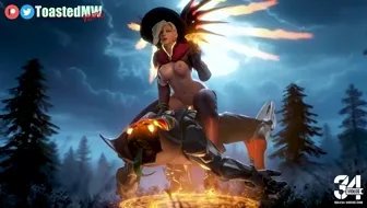 Mercy Riding Reaper's Hot Cock (ToastedMW) thumbnail