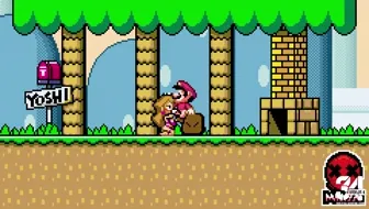 Super Mario World: Peach's visit [Mayin]