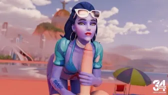 Widowmaker bech skin handjob miniature