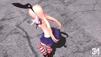 Shimakaze - Super Affection Song [MMD R18] phenix miniature