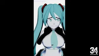 hatsune miku walking 120fps 썸네일