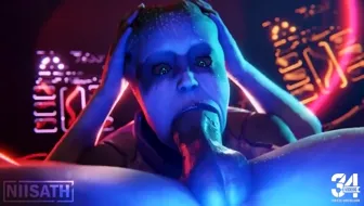 Peebee face fucked