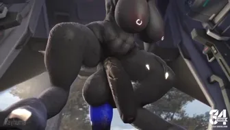 sangheili rides dildo miniature