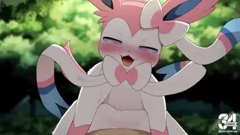 [DAGASI] SYLVEON is very attached to me thumbnail