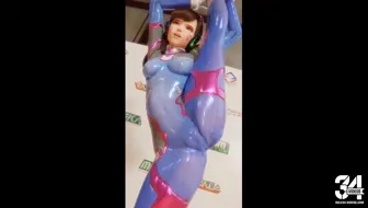 D.va Shows Off a Little Too Much (Shaved) miniature