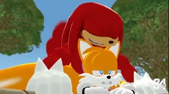 Knuckles fucking Tails