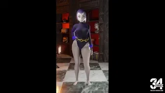 Raven's Jack-O Challenge [Leotard] [Alyta3D] thumbnail