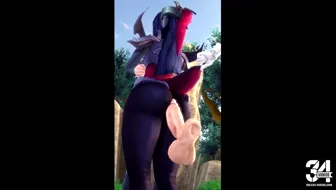 irelia xan gives assjob miniature