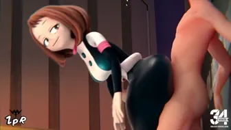 Ochako thigh Pounding thumbnail