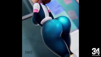 Uraraka Shakin ass thumbnail