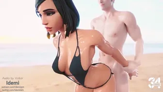 Pharah Beach Sex [Idemi] miniatura