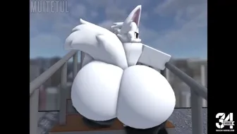 Silly Cat twerk ass Roblox ( art: Muitetul )