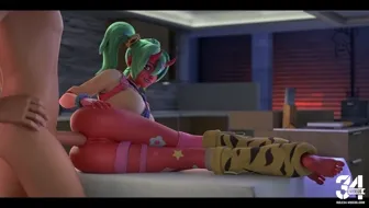 Nemia Anal on table (Fortnite) 썸네일