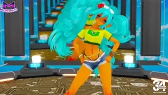 Mmd / Brazilian Miku Hatsune - Bubble Butt miniature