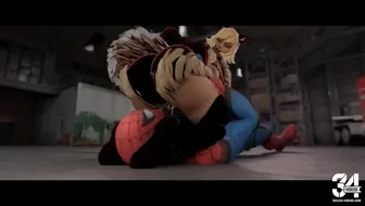 The Distracted Spider-Man miniature