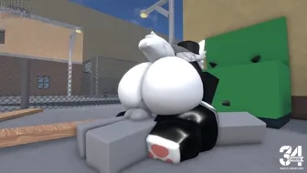 Silly Cat Punishes Dummy his Anal Ass Roblox