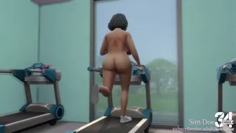 Catherine At The Gym miniature