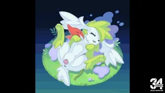 Shaymin Playing with Egg