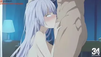 Miku's Blowjob and Sex Animation ( Date a Live ) miniatura