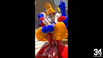 Knuckles Fucking Tails