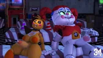 toy chica and circus baby get milked thumbnail