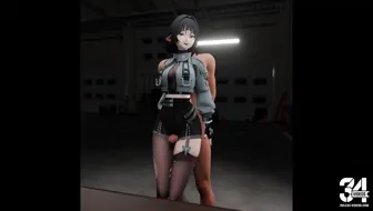 Jane Doe Thighjob [3Dessjit] 썸네일