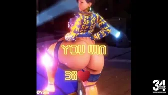 |Chun-Li VS Game Hotties|(WIS) miniature