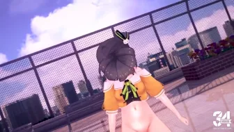 Natsuiro Matsuri-(Midas Touch) sex dance (Hololive) thumbnail