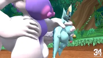 lugia dominated eevees miniature