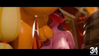 Applejack Throating Twilight『Erostud』 thumbnail