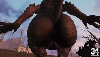 deathclaw butt jiggle thumbnail