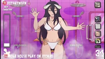 Albedo Fucked In The Shower - Hole House Game 썸네일