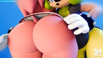 Surge Touching Amy's Ass küçük resim