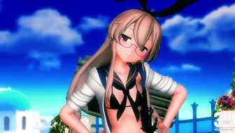 Shimakaze - Ichiokunen Saki no Sekai [MMD R18] F104 썸네일