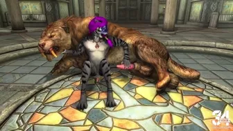 Sabre Cat handling in a temple thumbnail