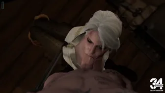 Ciri captured and forced to Blow [AtlastNsfm] thumbnail