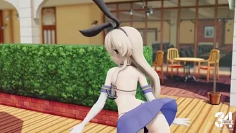 Shimakaze - Ghost Dance [MMD R18] Moeyasui Koneko miniature