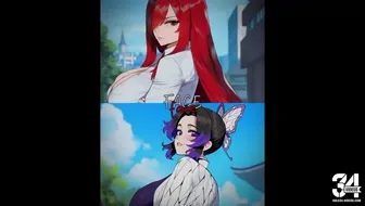 ERZA VS SHINOBU // WIS EDIT