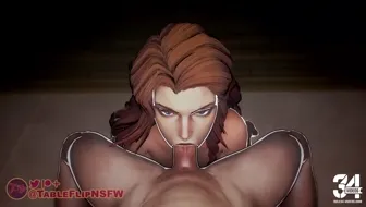 Black Widow Blowjob [TableFlipNSFW] thumbnail