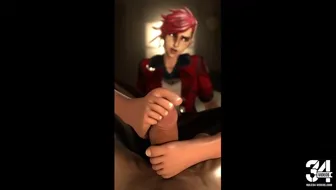 Vi Footjob [ArawAraw][NoWM] thumbnail