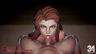 Black Widow Blowjob [TableFlipNSFW] thumbnail